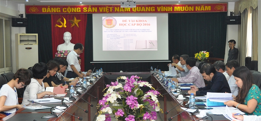 Nghiên cứu tổ chức kiểm toán đối với doanh nghiệp có vốn nhà nước không chi phối